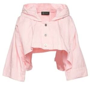Mr & Mrs Italy Hoodie Cropped Jacket pink M